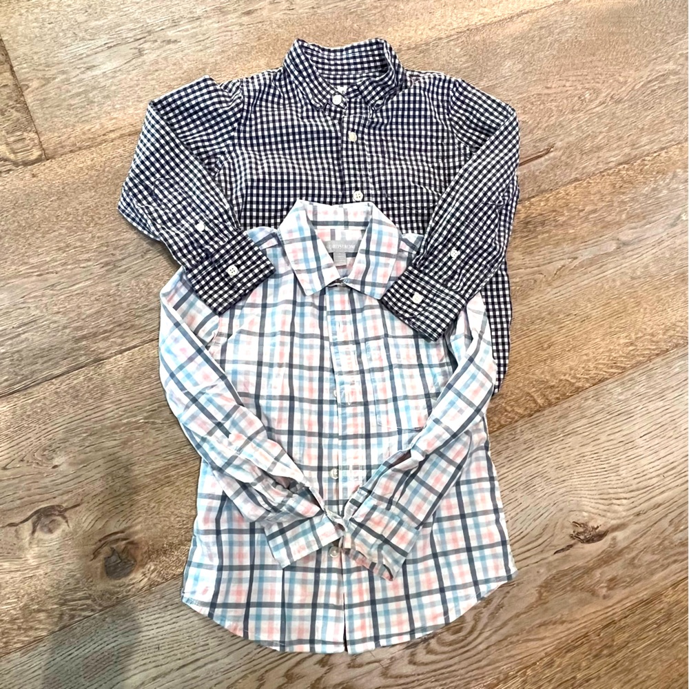 Nordstrom and gap dress shirts boys 4